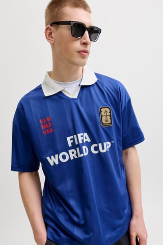 Polo relaxed Fifa World Cup - Bleu marine
