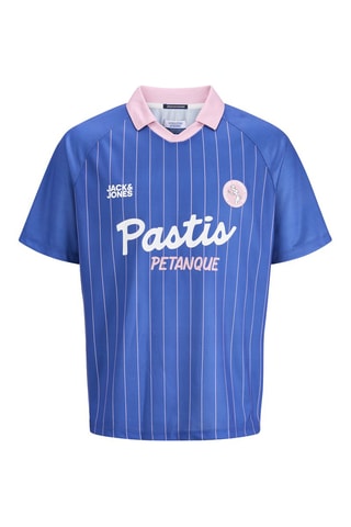 Polo relaxed - Bleu roi
