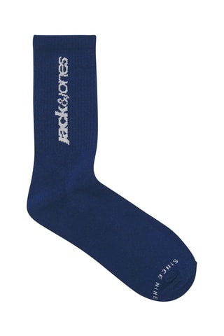3 paires de chaussettes - Bleu marine et noir