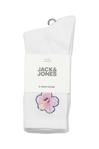 3 paires de chaussettes - Blanc