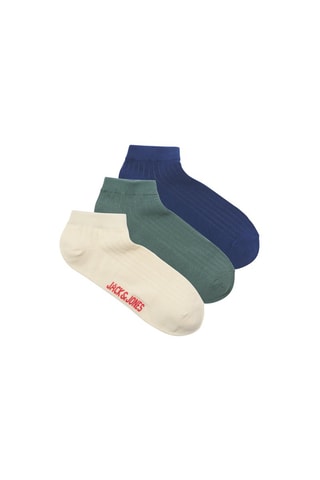 3 paires de socquettes - Bleu cobalt