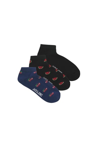 3 paires de socquettes - Noir
