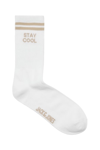 3 paires de chaussettes - Blanc