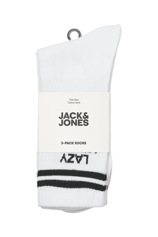 3 paires de chaussettes - Blanc