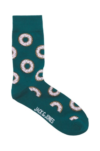 3 paires de chaussettes - Bleu marine et vert