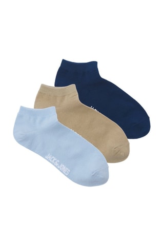 3 paires de soquettes - Bleu