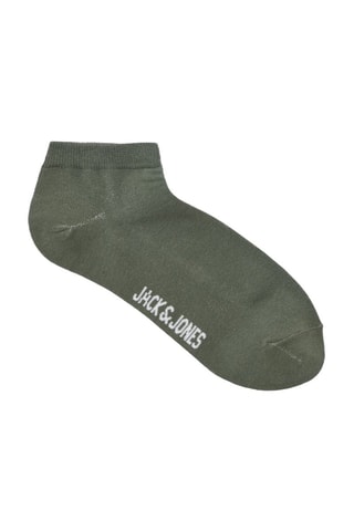 3 paires de soquettes - Anthracite et vert olive