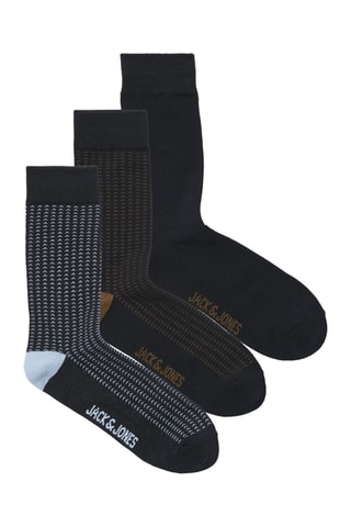 3 paires de chaussettes - Bleu nuit