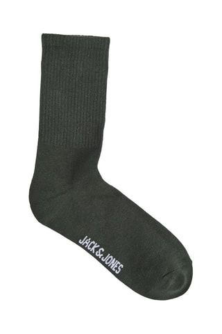 3 paires de chaussettes - Kaki et bleu