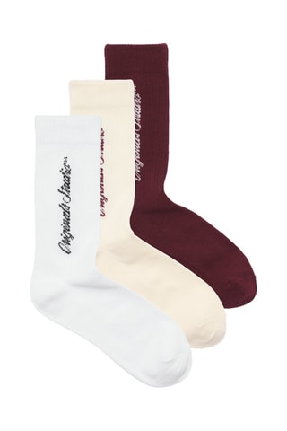3 paires de chaussettes - Blanc