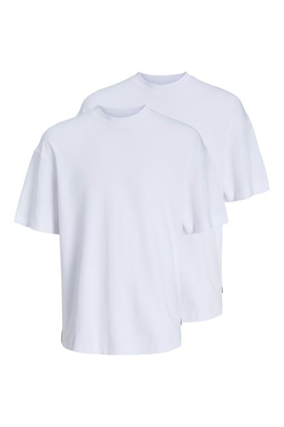 2 t-shirts loose - Blanc