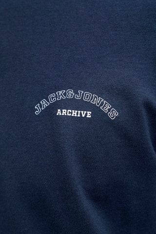 T-shirt en coton biologique - Bleu marine