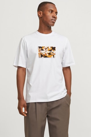 T-shirt relaxed - Blanc