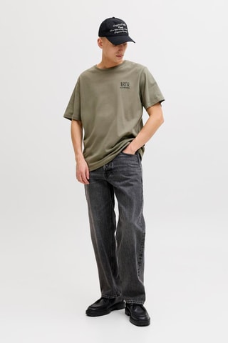 T-shirt relaxed - Kaki