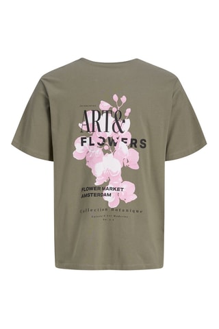 T-shirt relaxed - Kaki