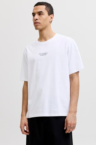 T-shirt loose - Blanc