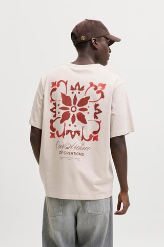 T-shirt loose - Ecru