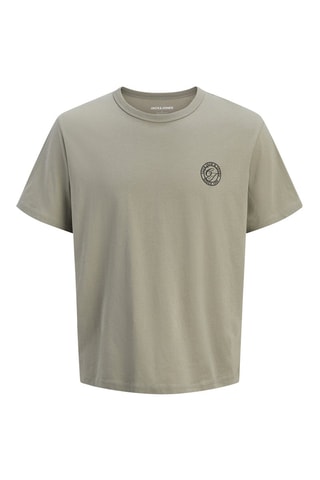 T-shirt relaxed en coton biologique - Kaki