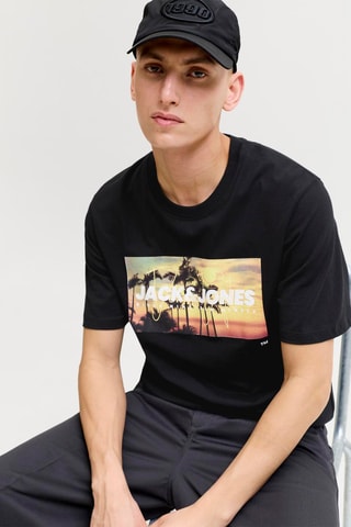 T-shirt regular - Noir