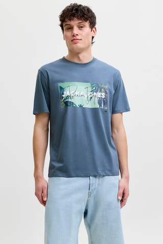 T-shirt regular - Bleu cobalt