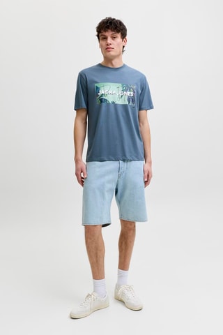 T-shirt regular - Bleu cobalt