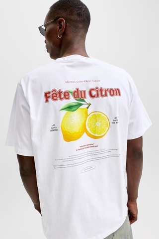 T-shirt loose - Blanc