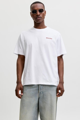 T-shirt loose - Blanc