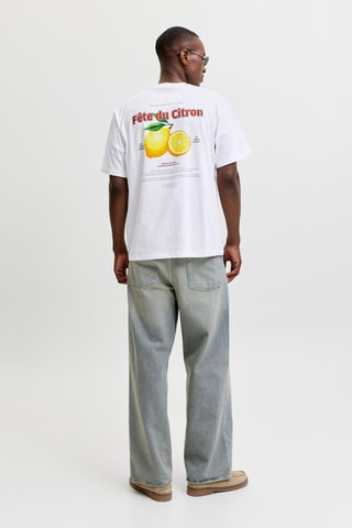 T-shirt loose - Blanc