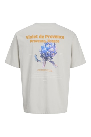 T-shirt loose - Gris clair