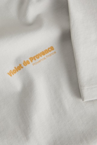 T-shirt loose - Gris clair