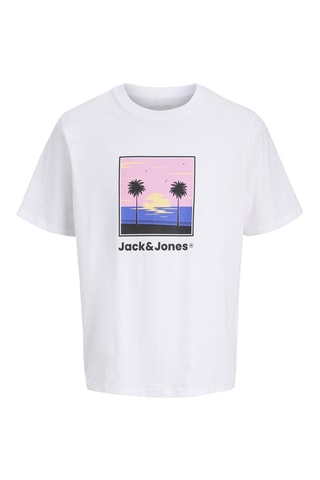 T-shirt relaxed - Blanc