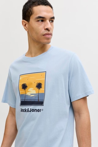 T-shirt relaxed - Ciel