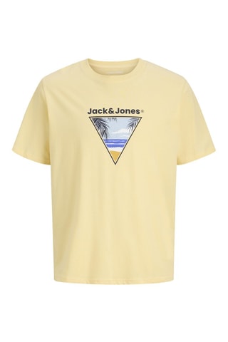 T-shirt relaxed - Jaune