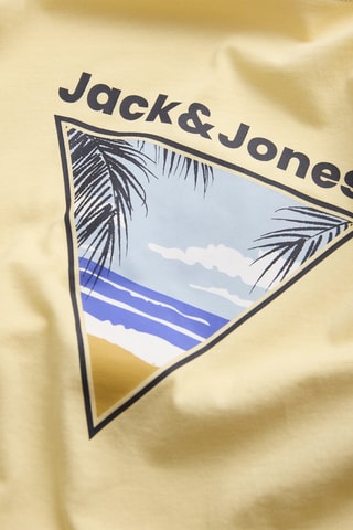 T-shirt relaxed - Jaune