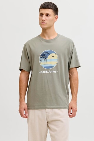 T-shirt relaxed - Kaki