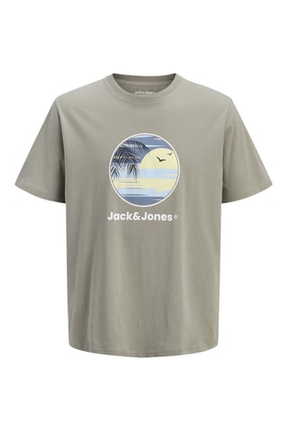 T-shirt relaxed - Kaki