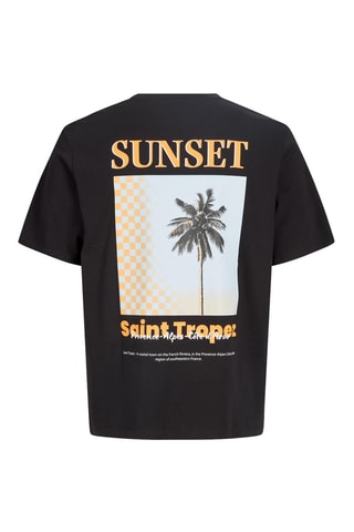 T-shirt relaxed - Noir