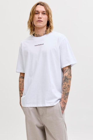 T-shirt relaxed - Blanc