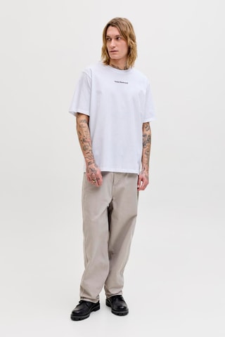 T-shirt relaxed - Blanc