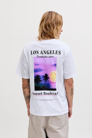 T-shirt relaxed - Blanc