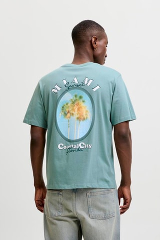 T-shirt relaxed - Ciel