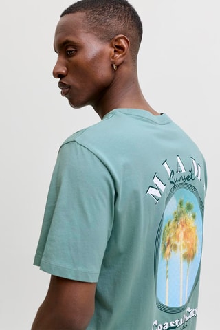 T-shirt relaxed - Ciel