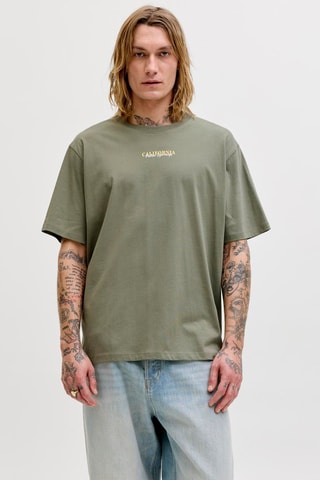 T-shirt relaxed - Kaki