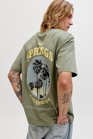T-shirt relaxed - Kaki
