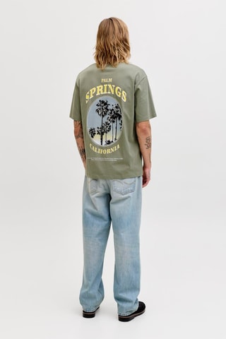T-shirt relaxed - Kaki