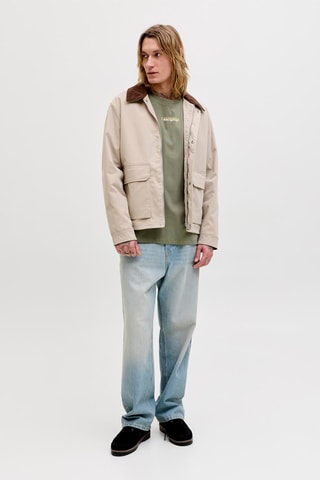 T-shirt relaxed - Kaki
