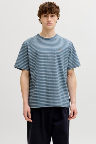 T-shirt relaxed - Bleu marine