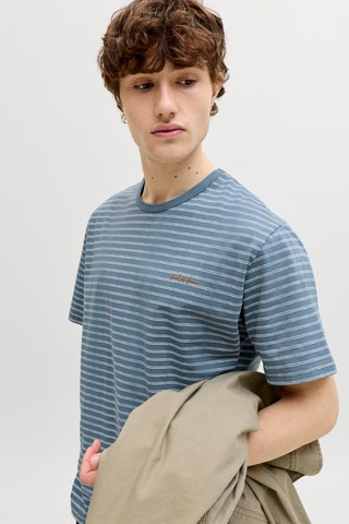 T-shirt relaxed - Bleu marine