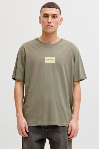 T-shirt relaxed - Kaki