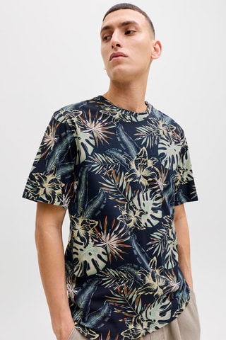 T-shirt regular - Bleu marine